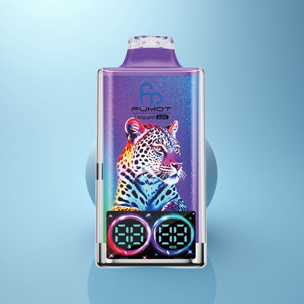 Fumot Leopard 40K Puffs מר בלו 5% ניקוטין סוללה 700mAh טעינת Type-C