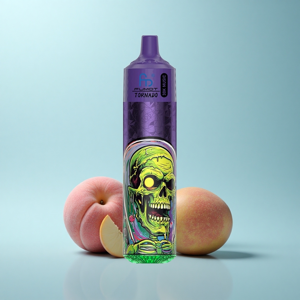 Fumot Randm Tornado 30000 Puffs אפרסק מנגו אננס עם סוללה נטענת 600mAh