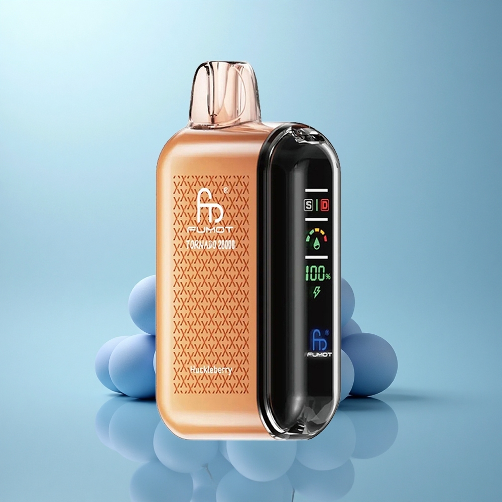 Fumot Tornado 20000 Puffs האקלברי מכפלת רשת חכמה