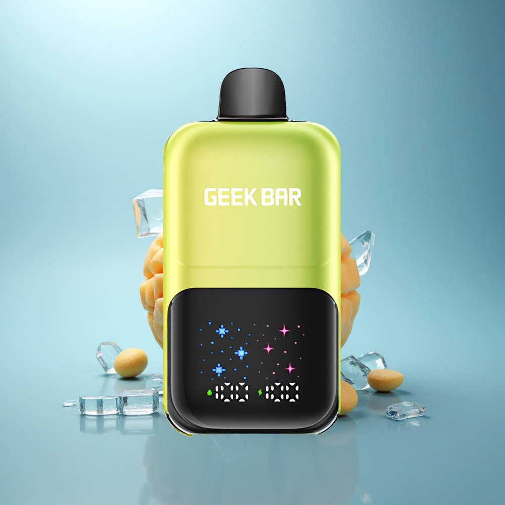 GEEK BAR 2GO 20ml 50000 Puffs מנגו מקסיקו קרח עם מסך גדול ומיכל כפול