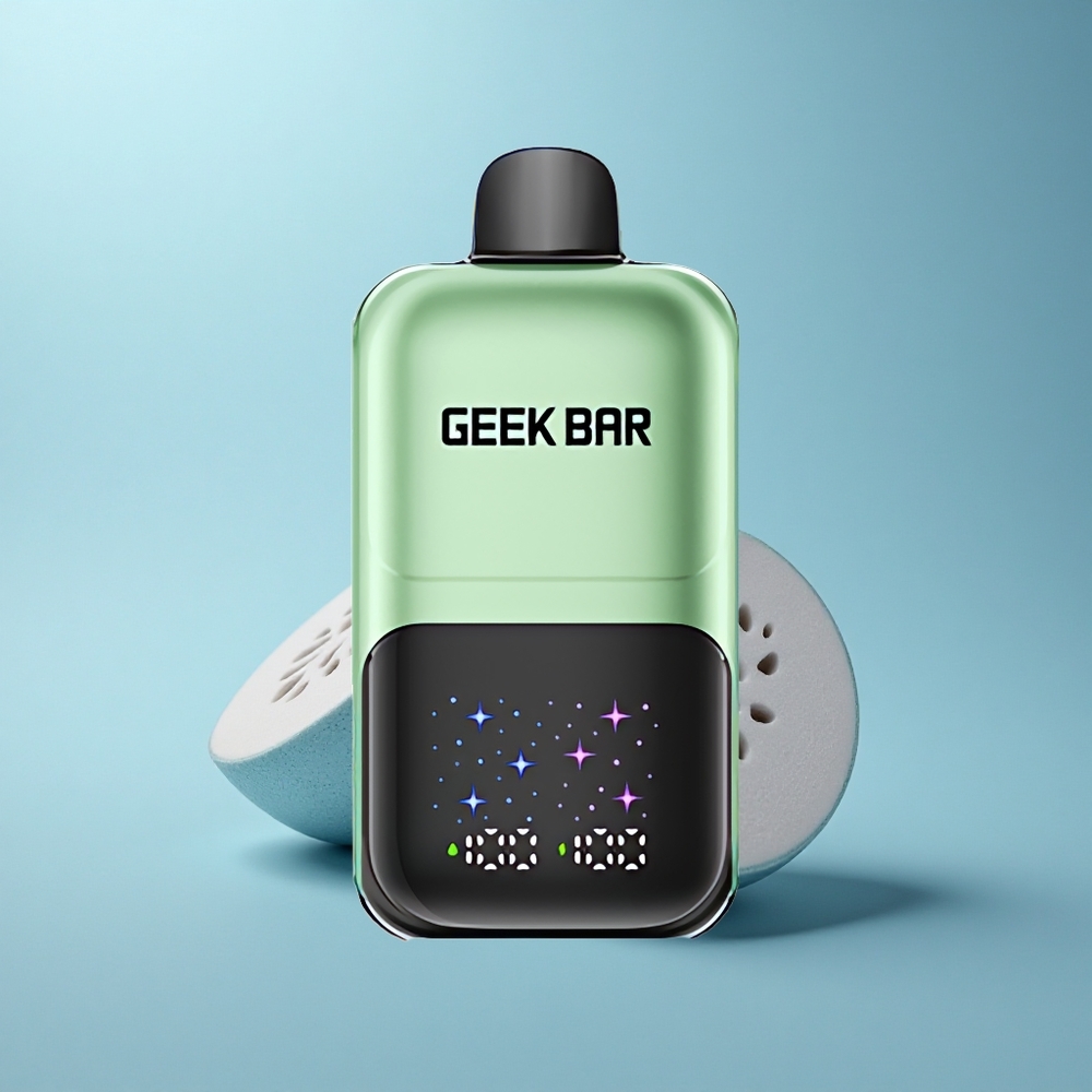 GEEK BAR 2GO 20ml 50000 Puffs סוכריות חמוצות ופירות חמוצים עם מסך גדול ומיכל כפול