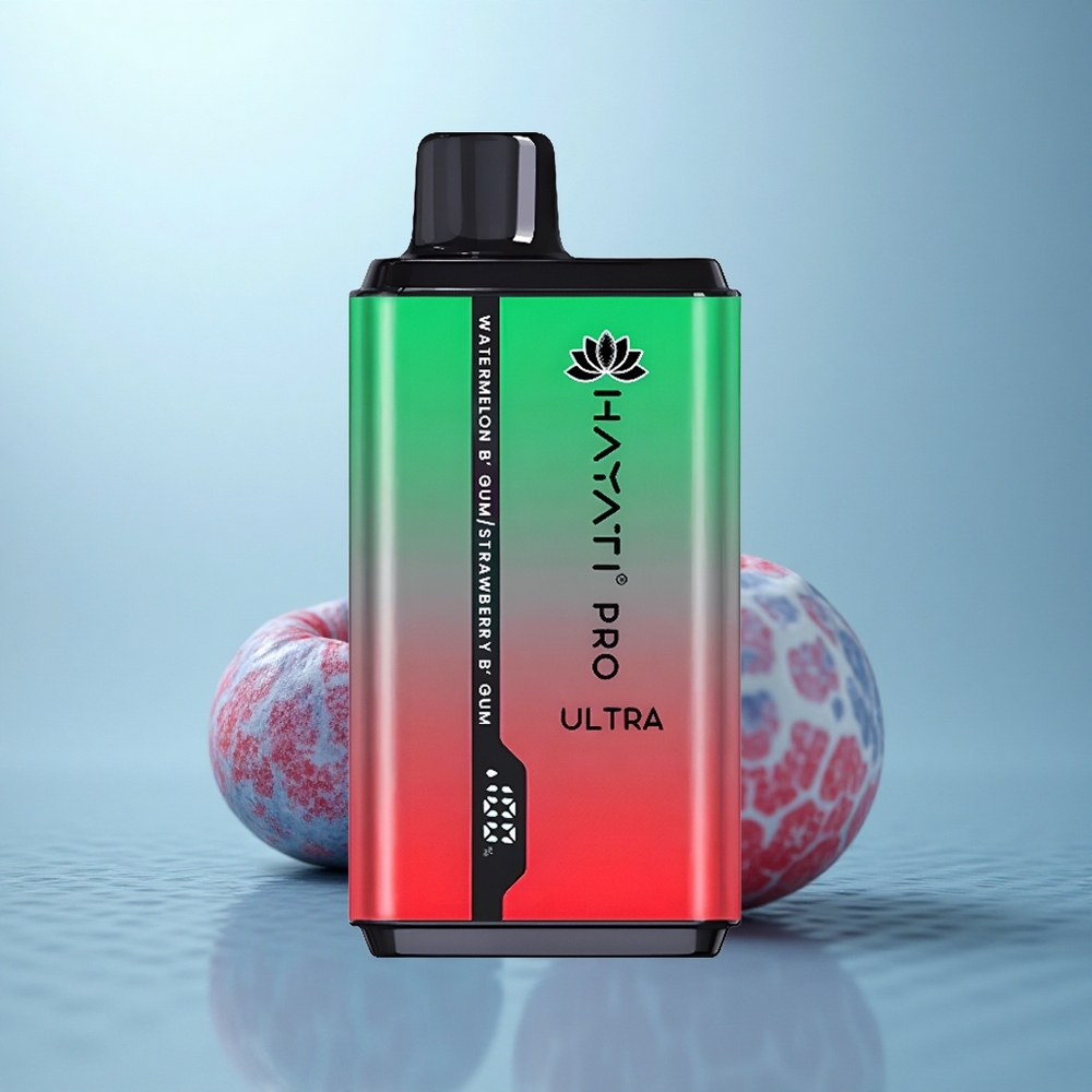 Hayati Pro Ultra 15000 Puffs אוכמניות פטל דובדבן לימון & אוכמניות 850mAh 2 12ml 2%
