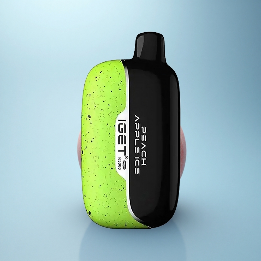 IGET Moon K5000 Puffs תפוח אפרסק PC 1.35Ω 81.5ג