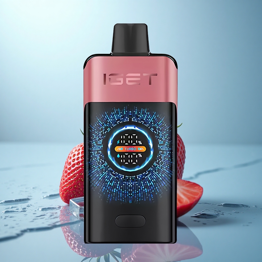 IGET ONE 12000 Puffs תות רימון קרח 2700mAh 0.6Ω