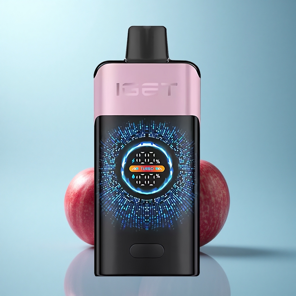 IGET ONE 12000 Puffs דובדבן רימון 2700mAh מסך גדול