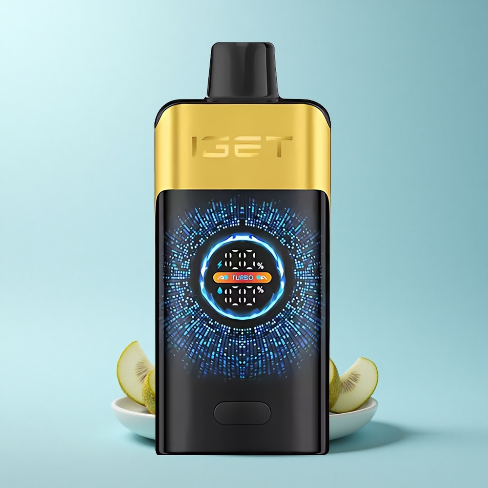 IGET ONE 12000 Puffs קיווי אננס מסך עקום גדול