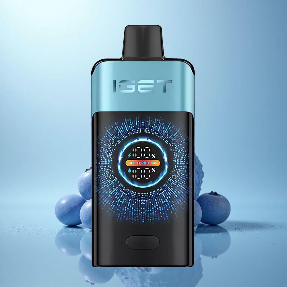 IGET ONE 12000 Puffs קרח אוכמניות כפול מגע גדול
