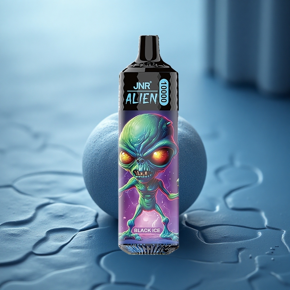 JNR Alien 10000 קרח שחור 850mAh סוללה 1.2Ω סליל