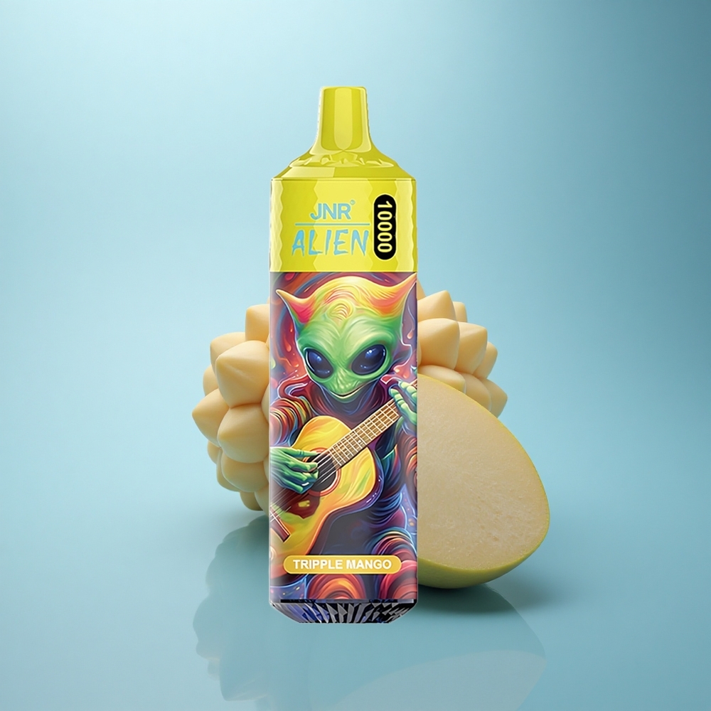 JNR Alien 10000 מנגו משולש עם סוללת 850mAh ותאורת לד RGB