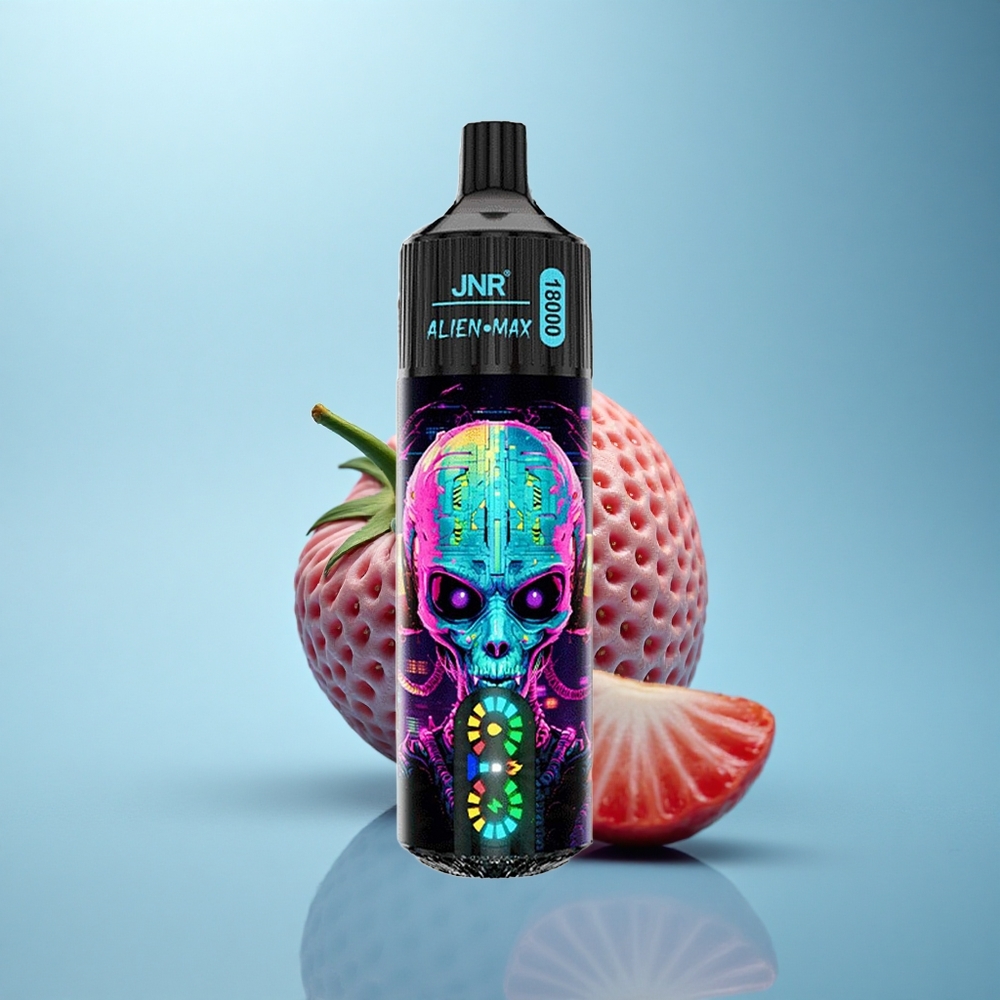 JNR Alien Max 18000 חבבה בובה תות עם סוללה 850mAh וסליל דואל מש