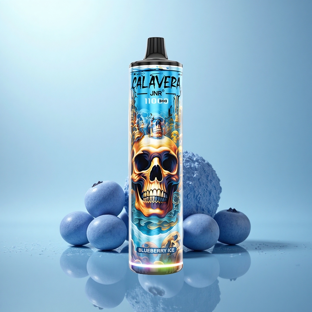 JNR Calavera 11000 אוכמניות קרח עם סוללת 850mAh וסליל 1.0ohm
