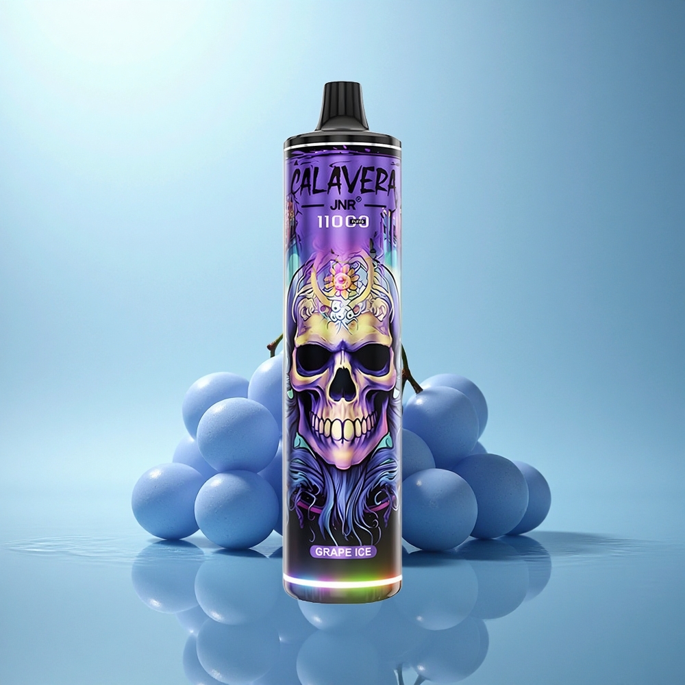 JNR Calavera 11000 קרח ענבים עם סוללה 850mAh ונוזל 21ml
