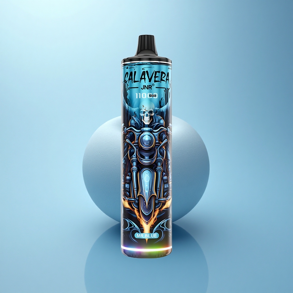JNR Calavera 11000 מר כחול: סוג-C, 850mAh, 21ml