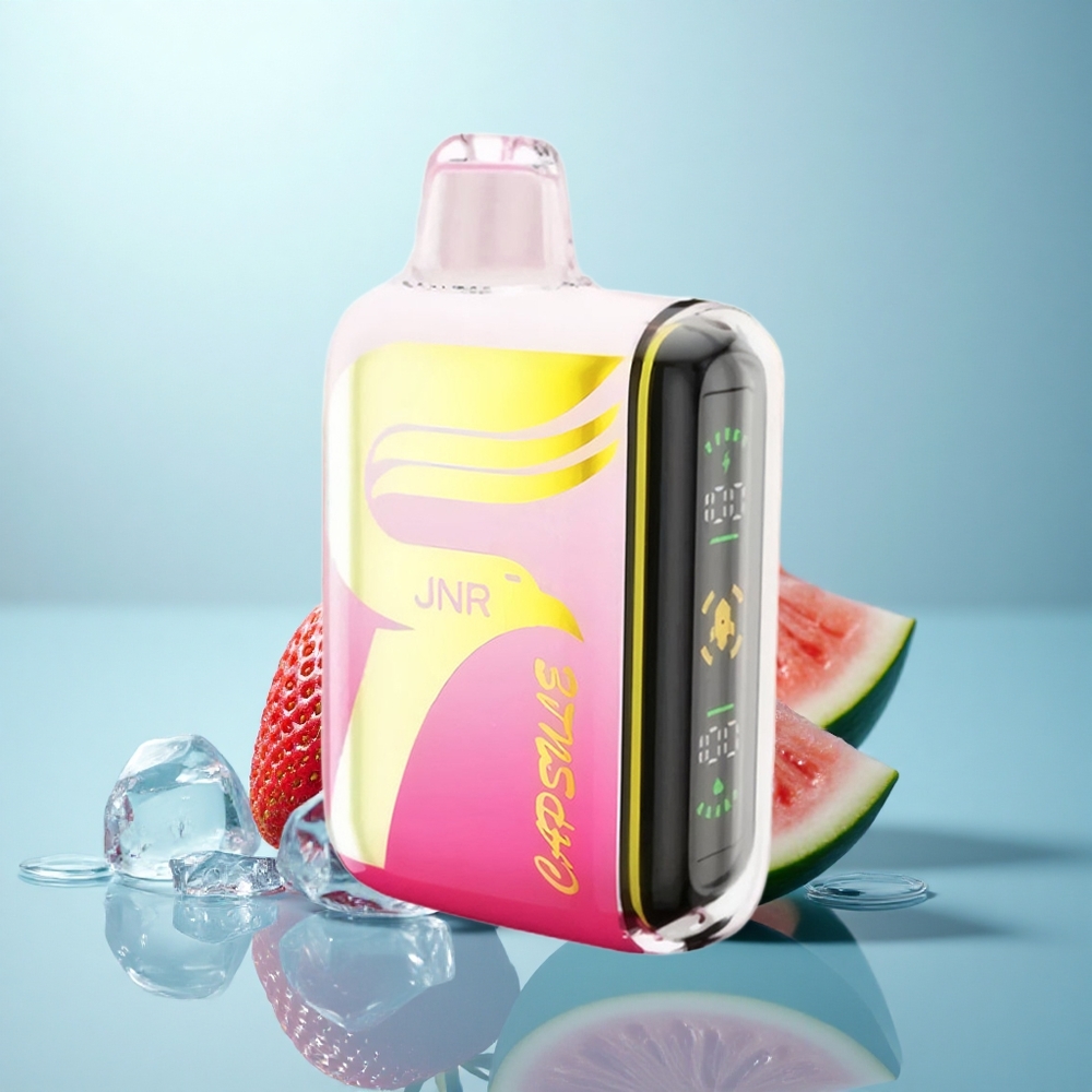 JNR Capsule 15000 תות אבטיח קרח עם סוללת 850mAh וסליל דואלי משי