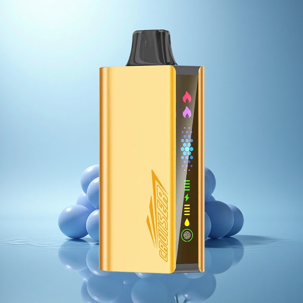 JNR Cruiser 12000 קרח ענבים עם סוללה מובנת 3500mAh וגוף אלומיניום