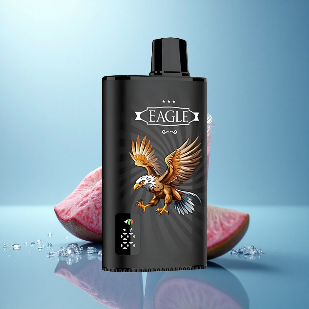 JNR EAGLE Smart 23000 גלידת מנגו שחור-עם סוללת 750mAh וסליל 1.0ohm