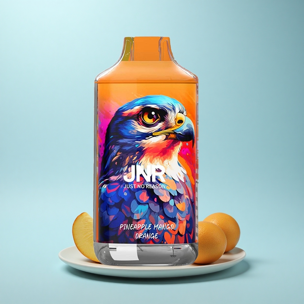 JNR Falcon 16000 אננס מנגו תפוז 850mAh 22ml סליל כפול