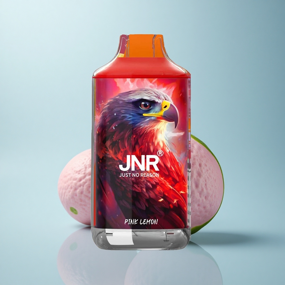 JNR Falcon 16000 לימון ורוד 850mAh כפול משי