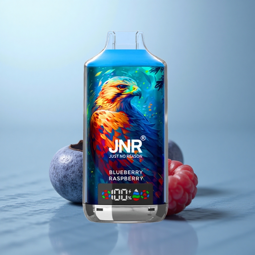JNR Falcon X 18000 ענב פטל 18000 פופס 24 מ"ל סוללה 750mAh