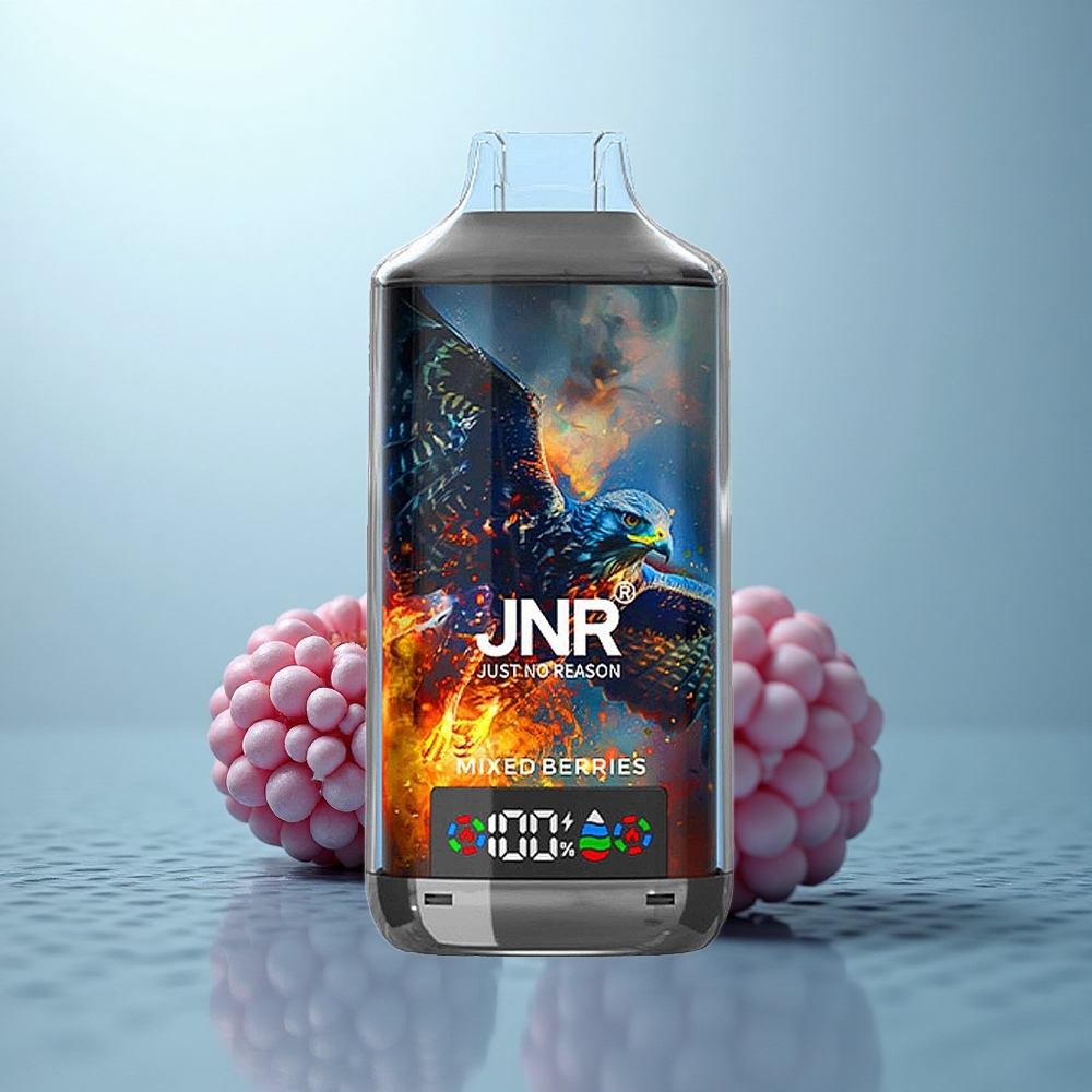 JNR Falcon X 18000 גרגרי יער מעורבים 18000 שאיפות סוללה 750mAh