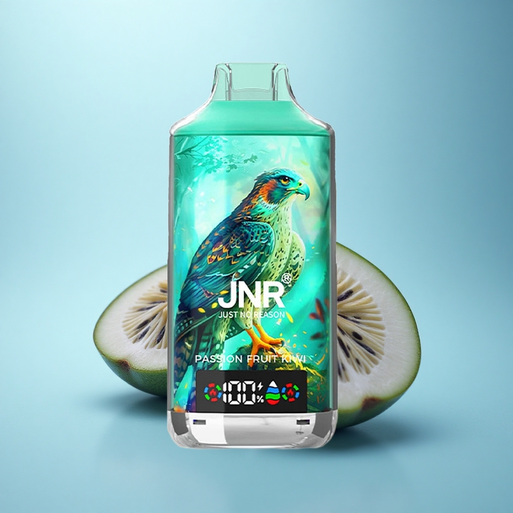 JNR Falcon X 18000 פרי פסיון קיווי 24מ"ל סוללה 750mAh טעינה מהירה Type-C