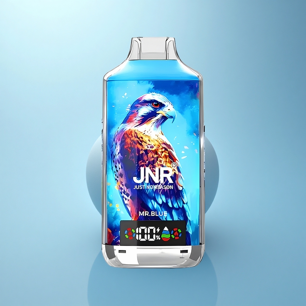 JNR Falcon X 18000 מר כחול 750mAh 24ml דואל משי