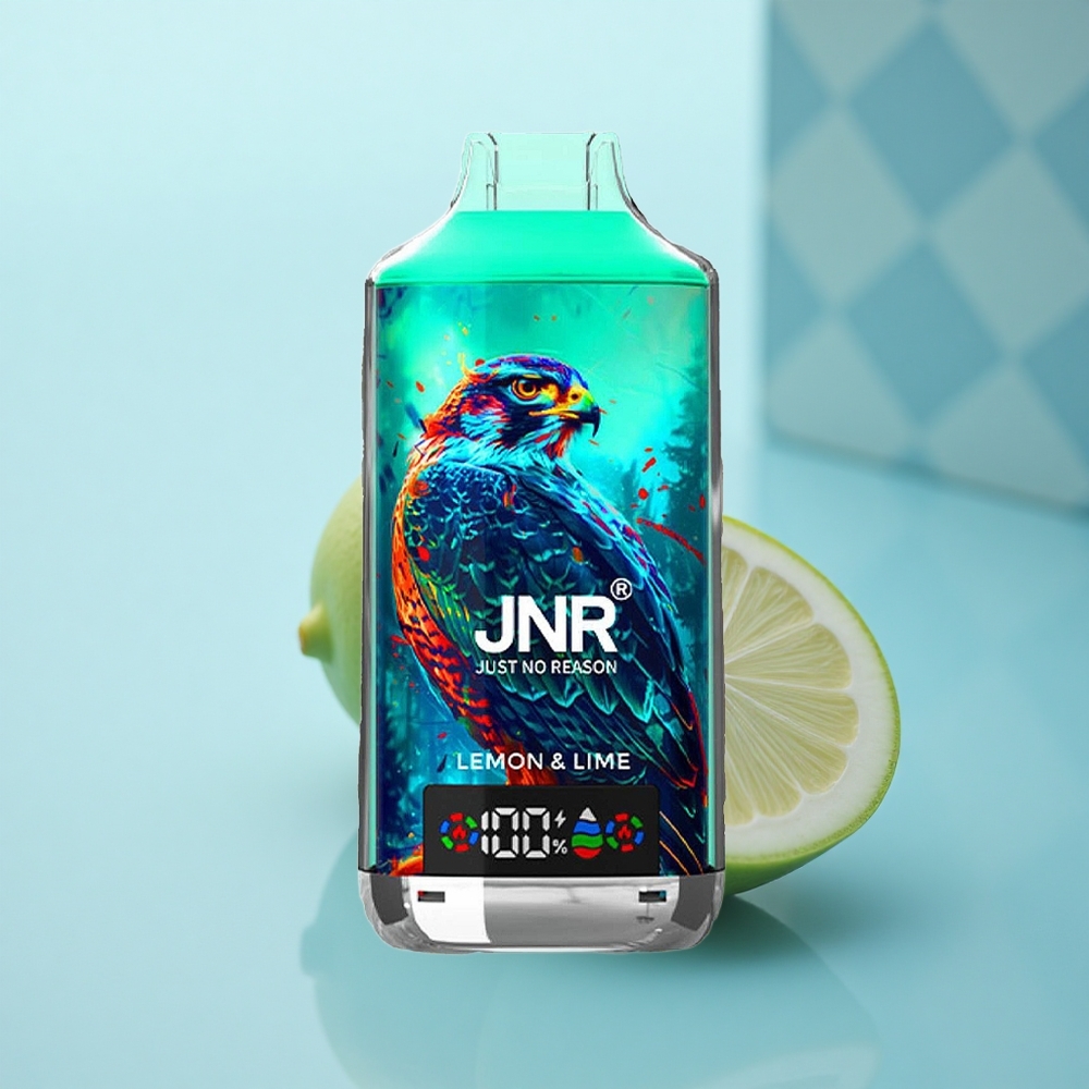 JNR Falcon X 18000 לימון ליים 750mAh 24ml דיגיטלי