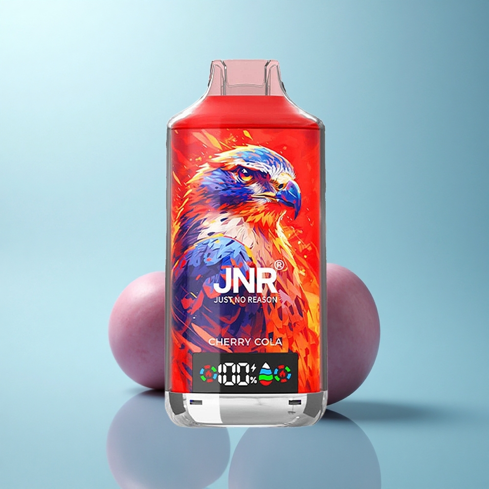 JNR Falcon X 18000 דובדבן הגיון 750mAh סוג-C טעינה מהירה