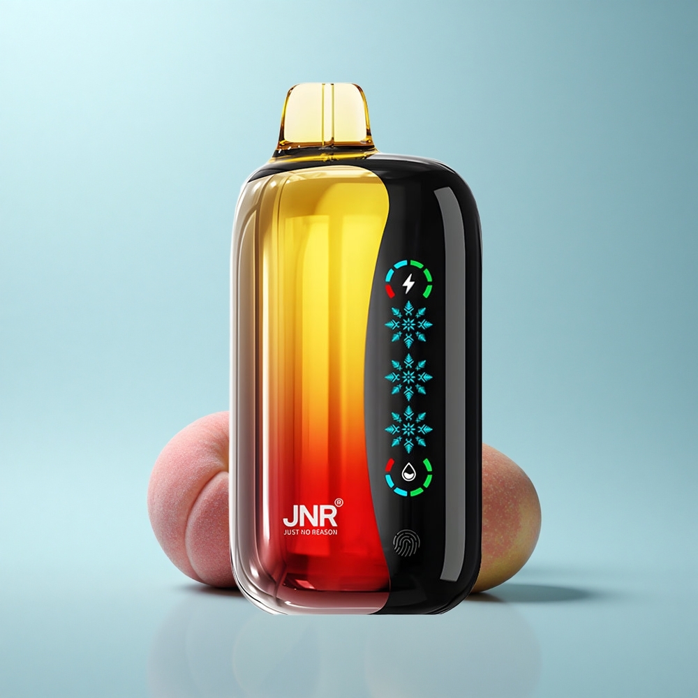 JNR Flex Ice 21000 אפרסק מנגו אננס עם סוללה 1000mAh ומסך מגע
