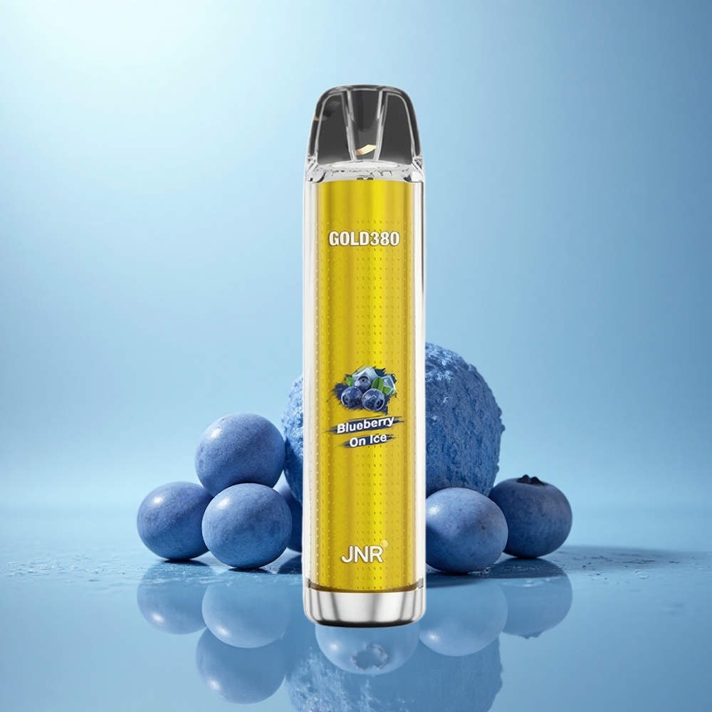 JNR Gold380 6000 אוכמניות על קרח עם סוללת 1500mAh וסליל 1.0ohm