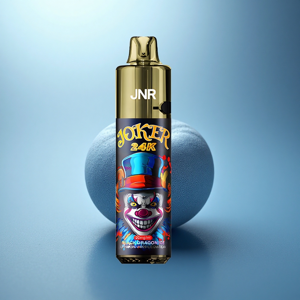 JNR Joker 24K הדרקון השחור קרח עם 2+10 מ"ל וסוללת 800mAh