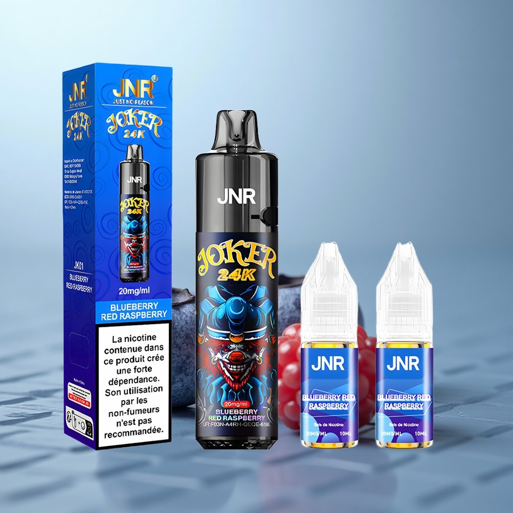 JNR Joker 24K אוכמניות פטל אדום סוללה 800mAh טעינה Type-C