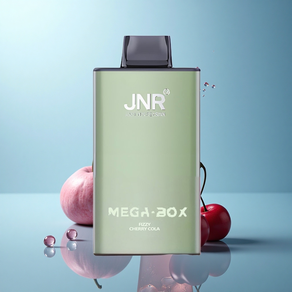 JNR Mega Box 25000 קולה דובדבן מבעבע עם סוללה 850mAh וסליל כפול