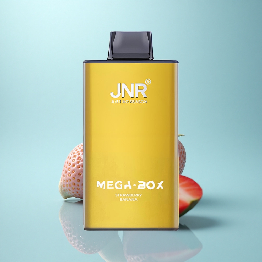 JNR Mega Box 25000 תות בננה טעון כפול עם סוללה 850mAh