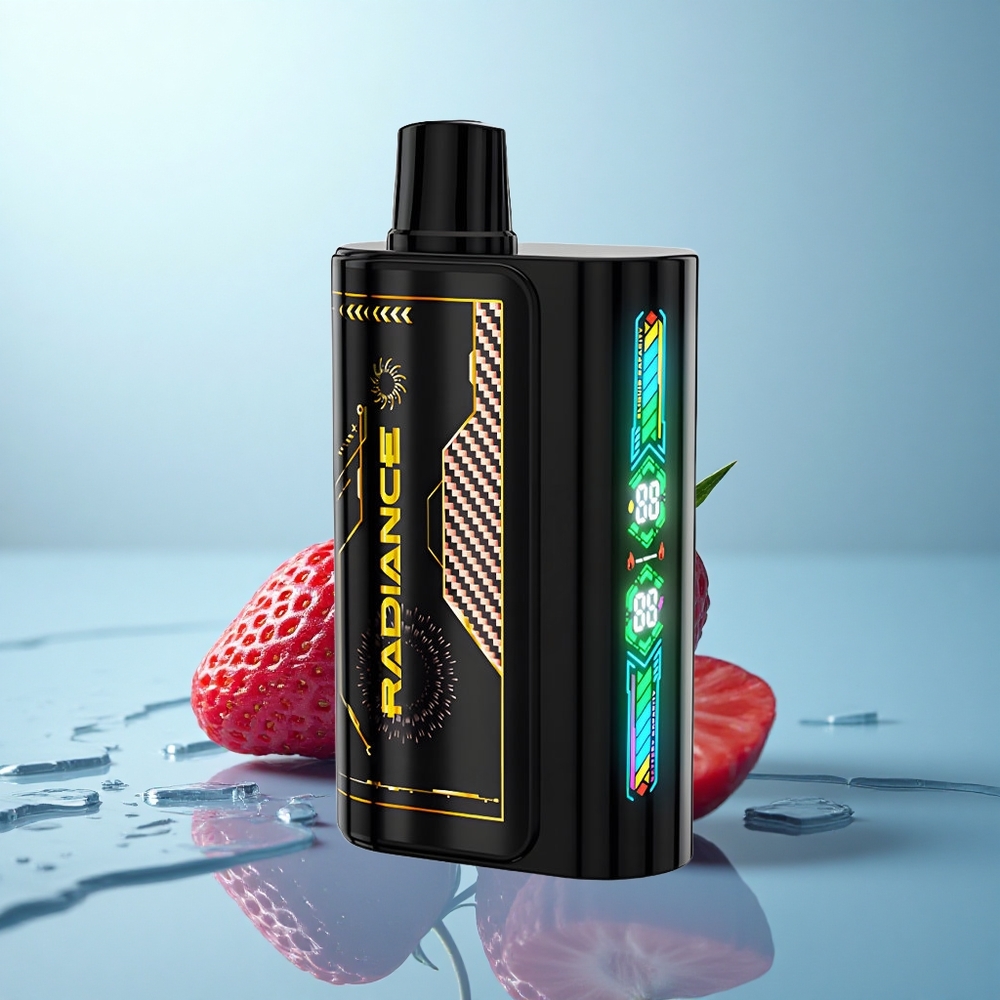 JNR Radiance 31000 תות פטל דובדבן קרח עם סוללה נטענת 950 mAh וסליל כפול