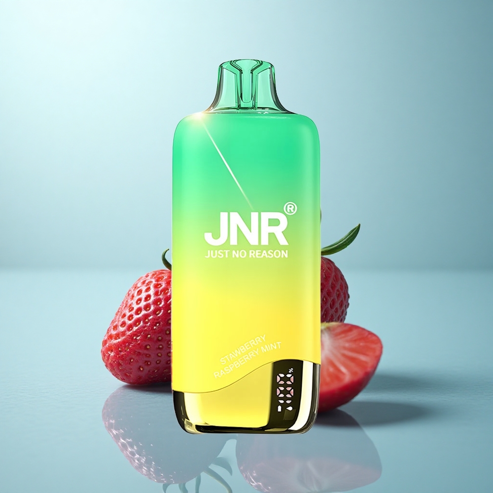 JNR Rainbow 10500 תות פטל נענע עם סוללה 600mAh וסליל 0.8ohm