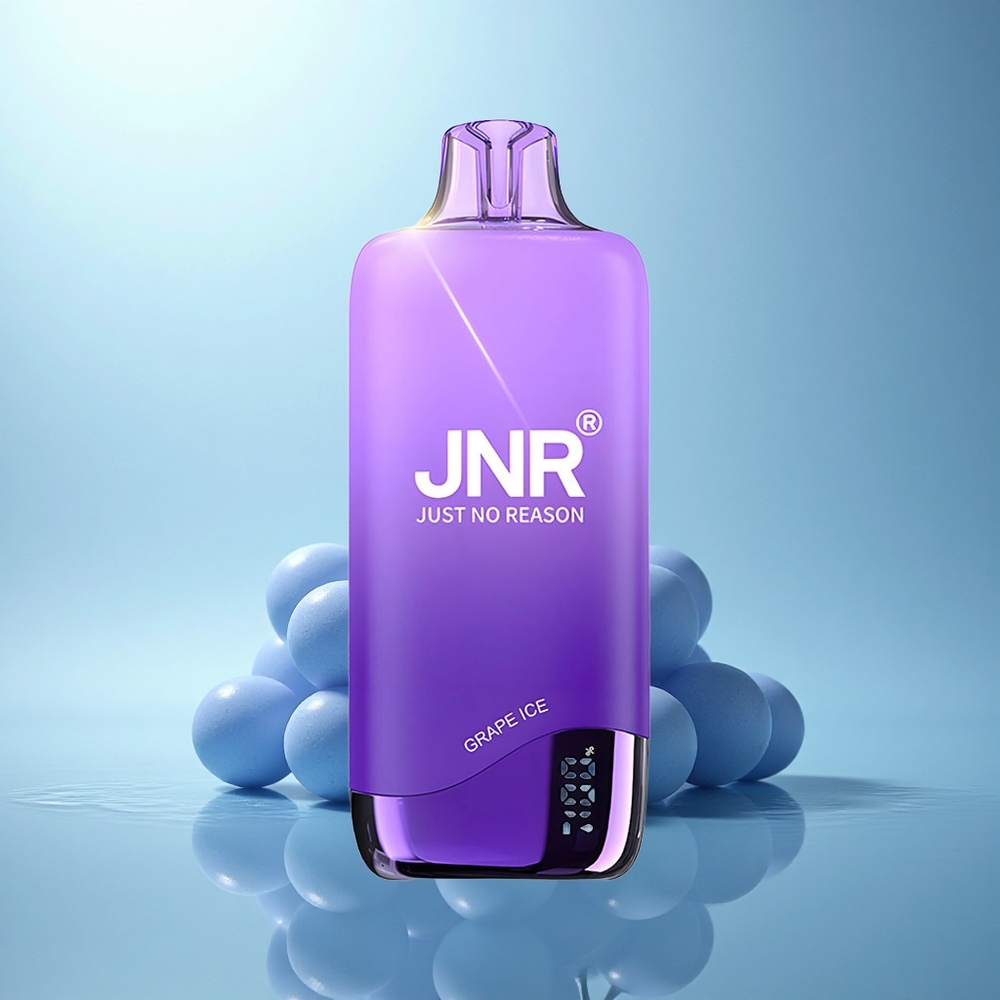 JNR Rainbow 10500 קרח ענבים עם סוללה 600mAh ומיכל 18ml