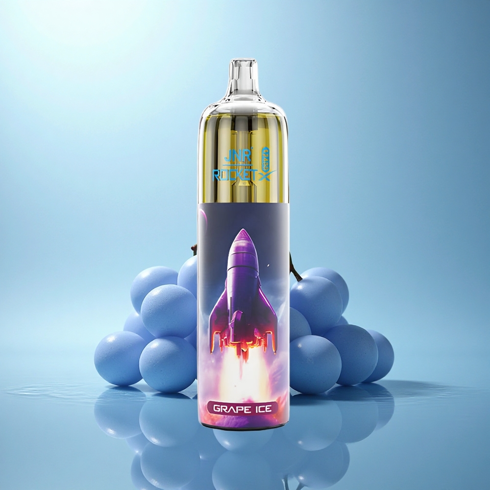 JNR Rocket-X 12400 קרח ענבים עם סוללה 850mAh וסליל 1.2ohm