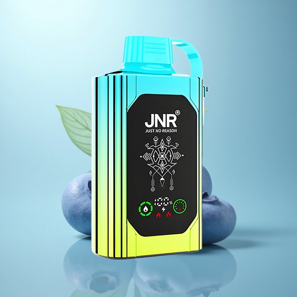 JNR Shisha Hookah Box 20500 נענע כחולה עם סוללה 1000mAh וסליל כפול
