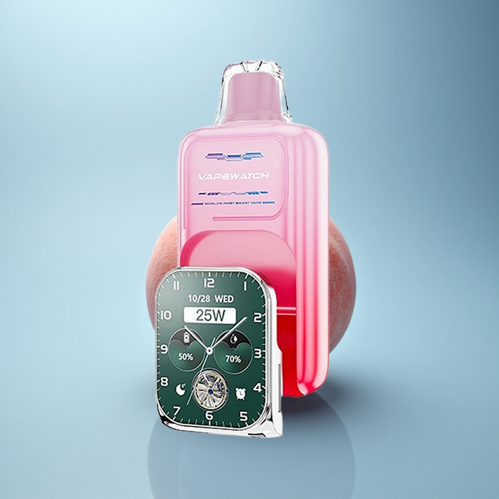 JNR VapeWatch 30000 אפרסק ג'ורג'יה דואלי משי 19mL 5%