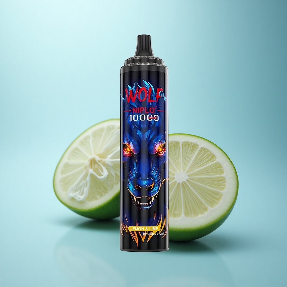 JNR Wolf Niplo 10000 לימון & ליים 20מ"ל 650mAh