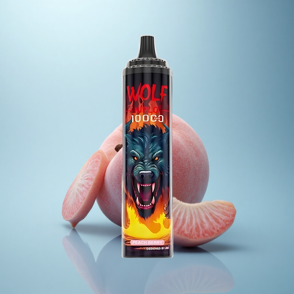 JNR Wolf Niplo 10000 ענבי אפרסק 20ml 5% Type-C