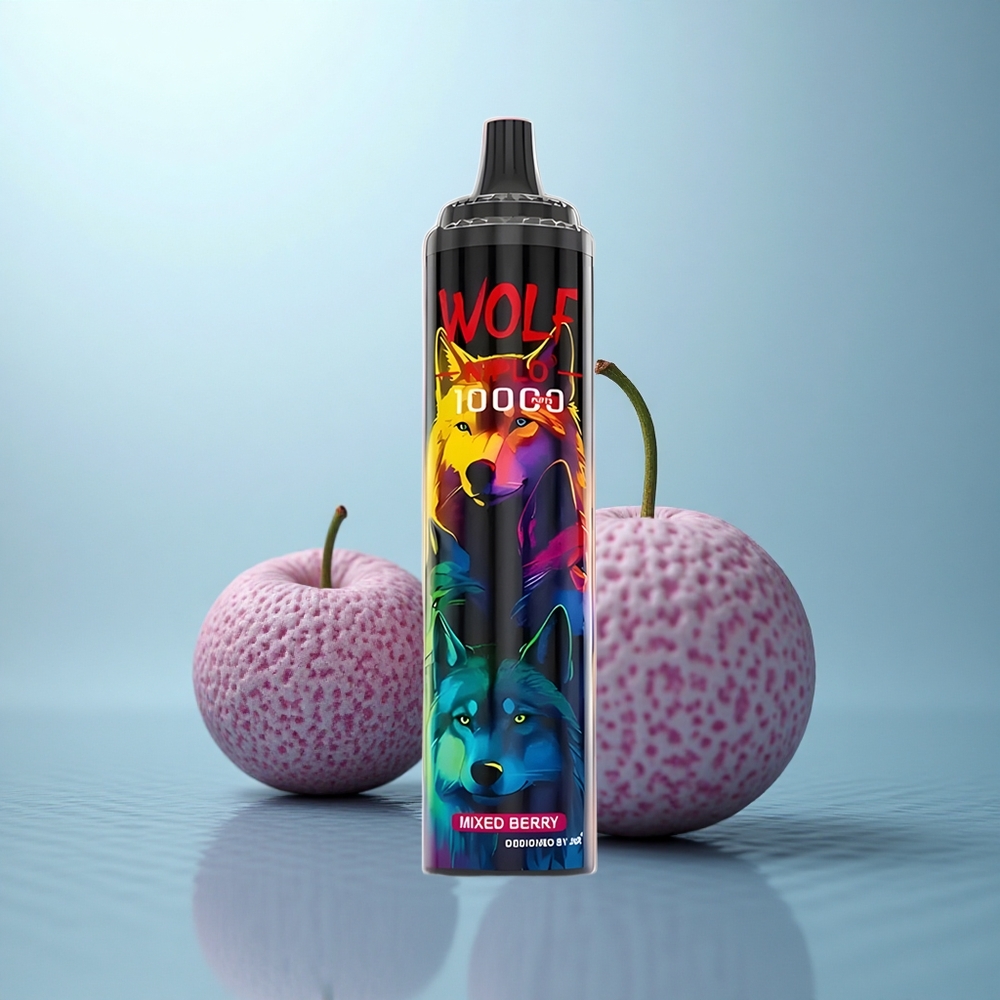 JNR Wolf Niplo 10000 ענבים מעורבים 20ml 650mAh