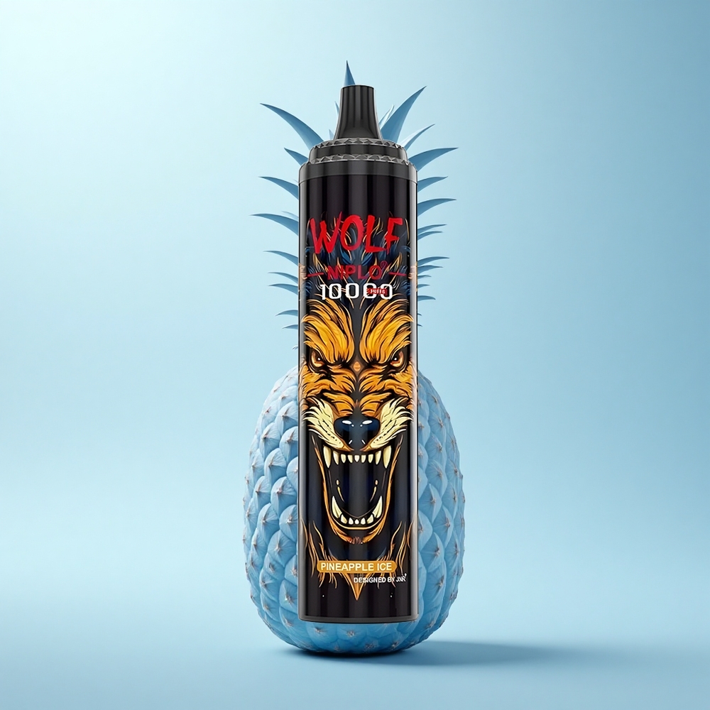 JNR Wolf Niplo 10000 אננס קרח 20ml 650mAh